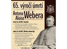 65. výročí úmrtí biskupa Antona Aloise Webera 